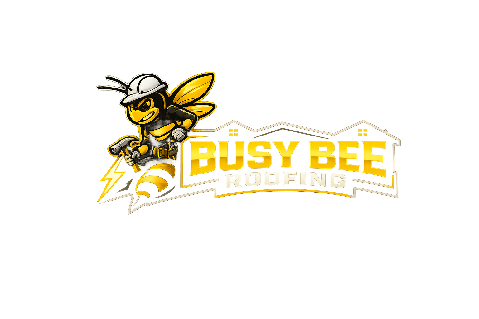 Busy Bee Roofing Logo